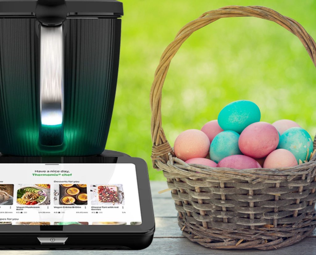 farbowanie jajek w thermomix